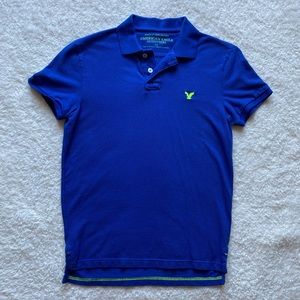 Royal Blue AEO Polo